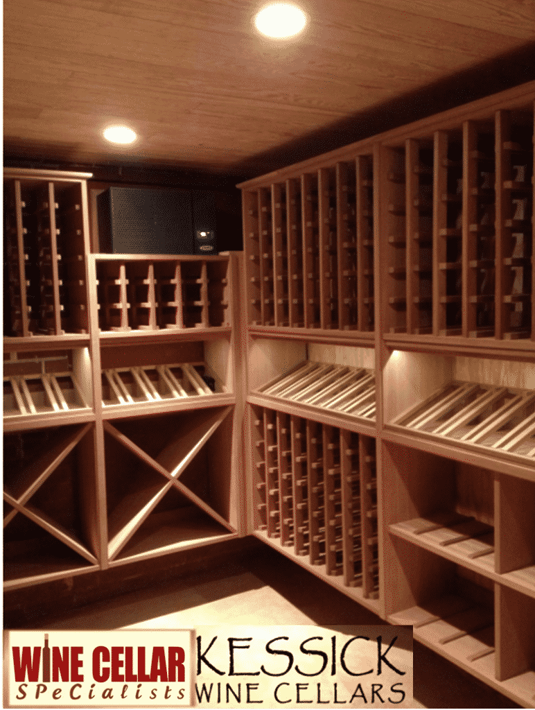 Wall Mounted Wooden Wine Racks