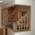  Custom Wine Cellars Naperville Chicago Illinois with front window