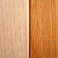 All heart redwood unfinished/All heart redwood lacquered