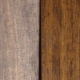 Mahogany with rustic stain/Rustic stain lacquered