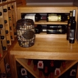 Custom Wine Cellars Texas Dann Display Racks Above