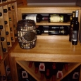 Custom Wine Cellars Texas Dann Display Racks Above