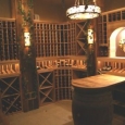 Custom Wine Cellar with lighting Chicago Illinois