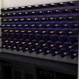 Wine Port Clear with Purple led lighting