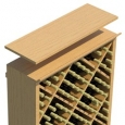 Individual or tall standard diamond bin top shelf