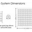 Dimensions can be almost anything with the Wine Wall System