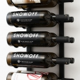 18 Bottle Wall Mounted Wine Rack