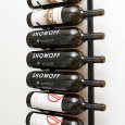9 bottle Wall Mounted Magnum Wine Bottle Rack