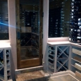 Memphis Tennessee custom wine racks - wine room front right