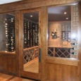 Memphis Tennessee Custom Wine Room - wine room looking in