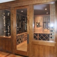 Memphis Tennessee Custom Wine Room - wine room looking in