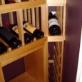 Center Right Custom Wine Cellar Texas Display Row