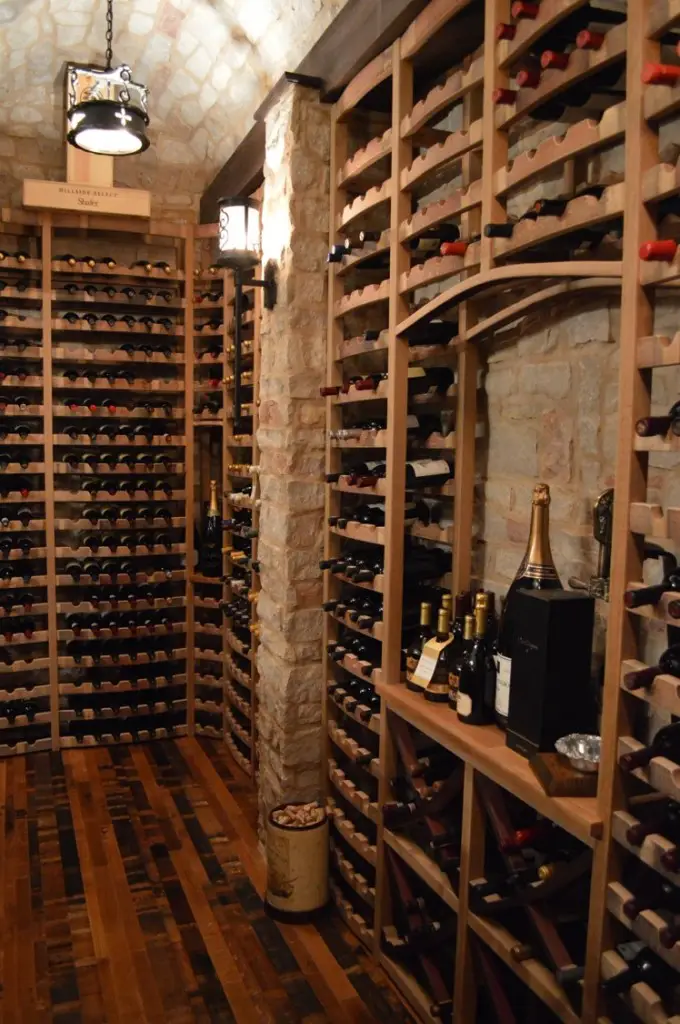 Custom Wine Cellar and Wine Tasting Room Combination in Naples, Florida