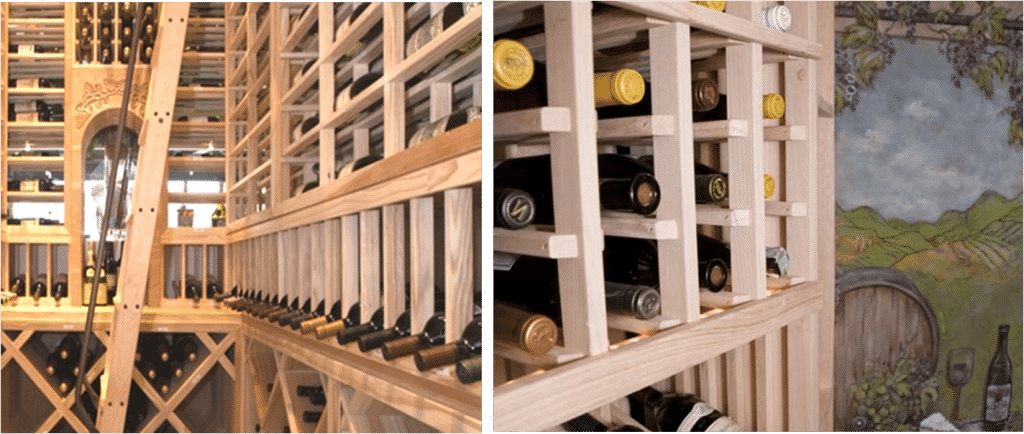 wine cellar racks Texas