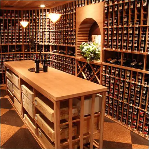wine cellar table