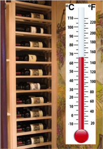 wine cellar temperature Chicago