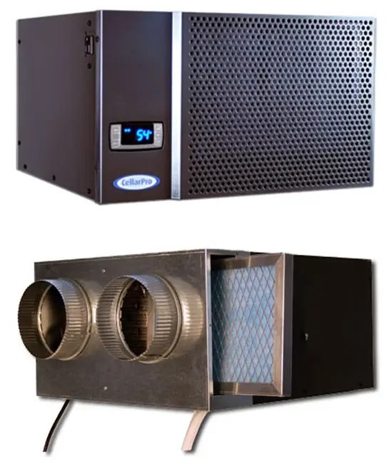 wine cooling systems for Texas and Chicacago wine cellars