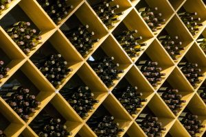 Enhance the appearance of your wine cellar with a wooden rack.