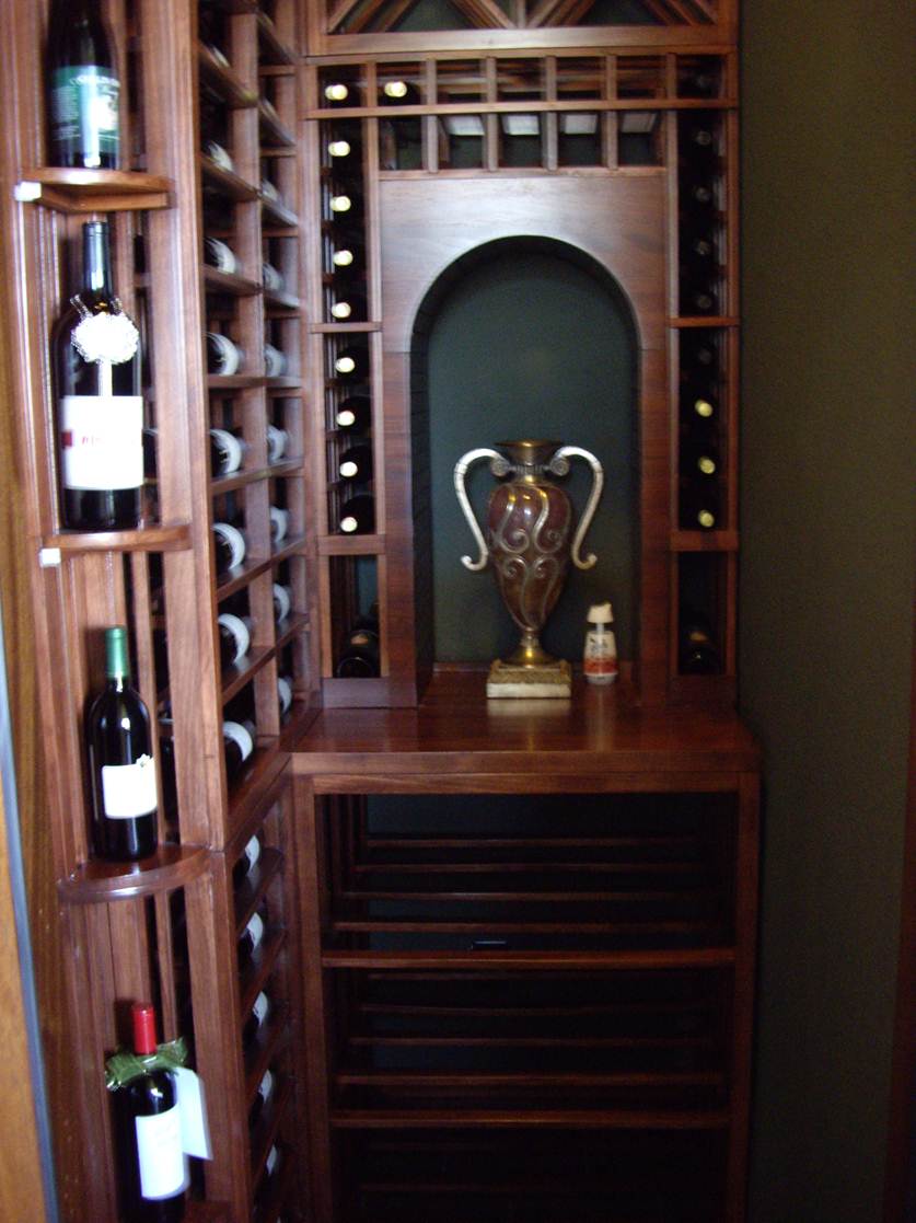 Residential Custom Wine Cellars Lucas Dallas Texas Nelson