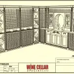 Custom Wine Cellars Washington 3D Left