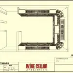 Custom Wine Cellars Washington 3D Plan View