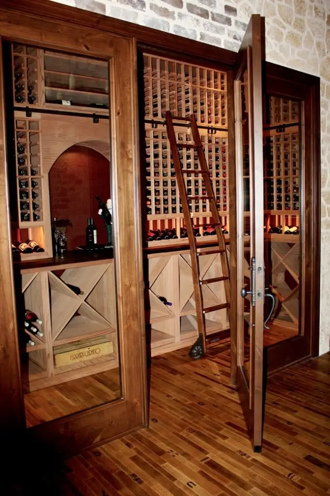 High-Quality Door Designed and Constructed by Master Builders of Custom Wine CellarsHigh-Quality Door Designe and Constructed by MAster Builders of Custom Wine Cellars