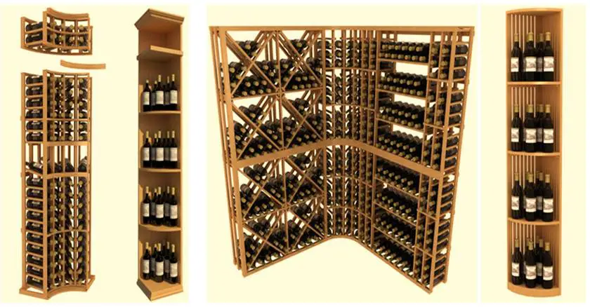 Pre-Made Wooden Wine Racks