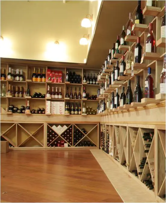 Wooden Commercial Wine Racks