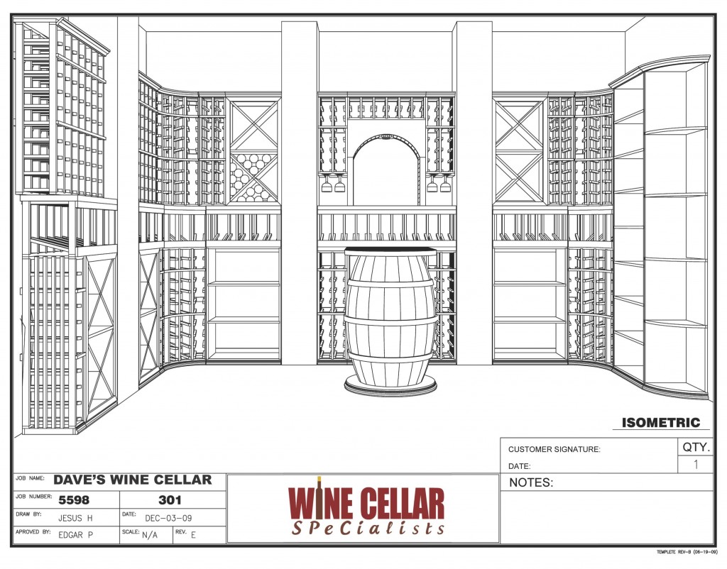 New Custom Wine Cellars Chicago Illinois Palos Heights