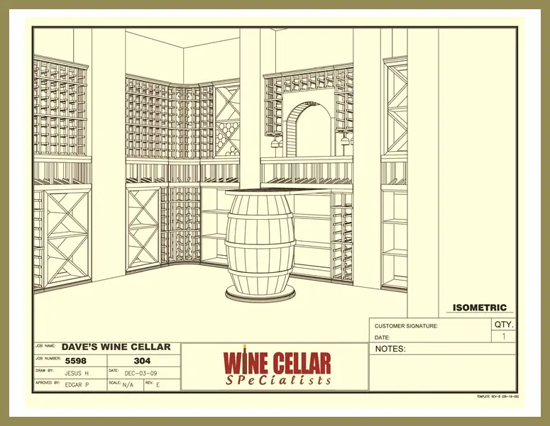 Custom Wine Cellars Design Dallas Dave