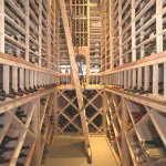 Custom Wine Cellars Michigan Rolling Hook Ladder Left