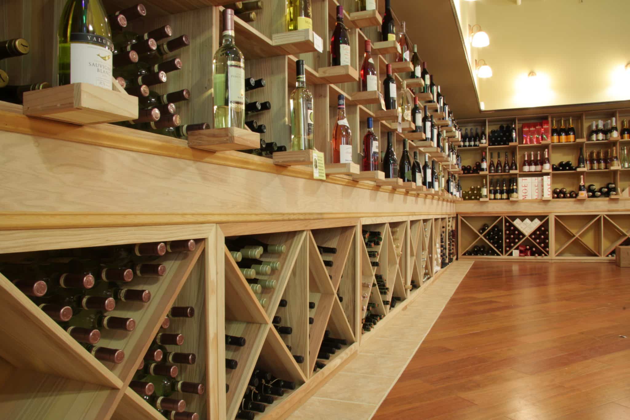 Custom Wine Racks New Jersey Enhance Wine Stores Sales