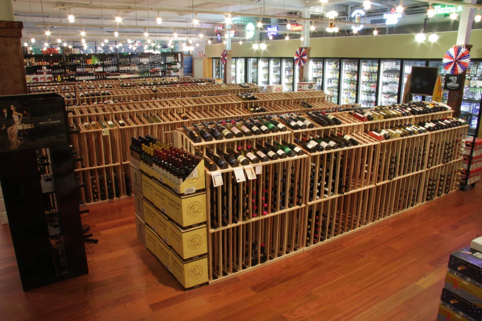 Custom Wine Racks New Jersey Enhance Wine Stores Sales