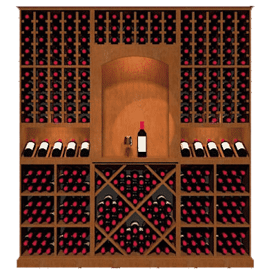 Kessick Estate Design Texas Wine Cellar Racking