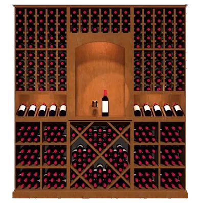 Kessick Estate Design Texas Wine Cellar Racking