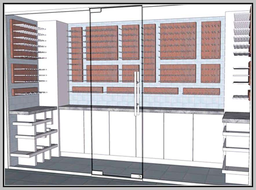 Custom Wine Cellar Design Flexibility with PEG System