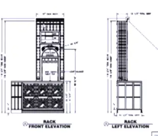 Plan View - Residential Wine Cellars Westlake TX