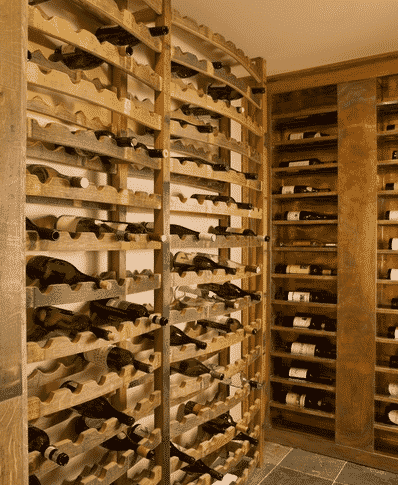 Reclaimed Wine Barrel Racks