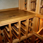 8 Reclaimed wine barrel cellar tabletop