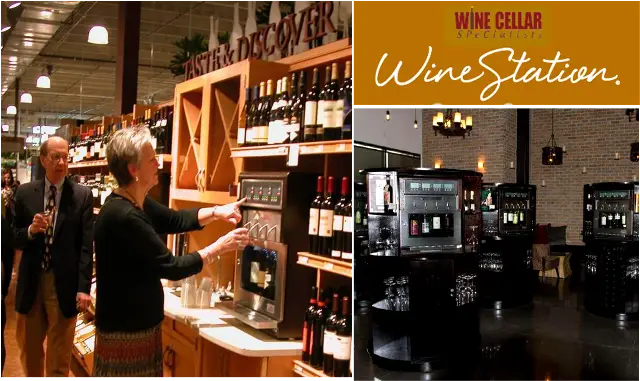 Wine Cellar Specialists commercial wine dispensing system