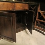 New Orleans Wine Cellar Cabinet Doors