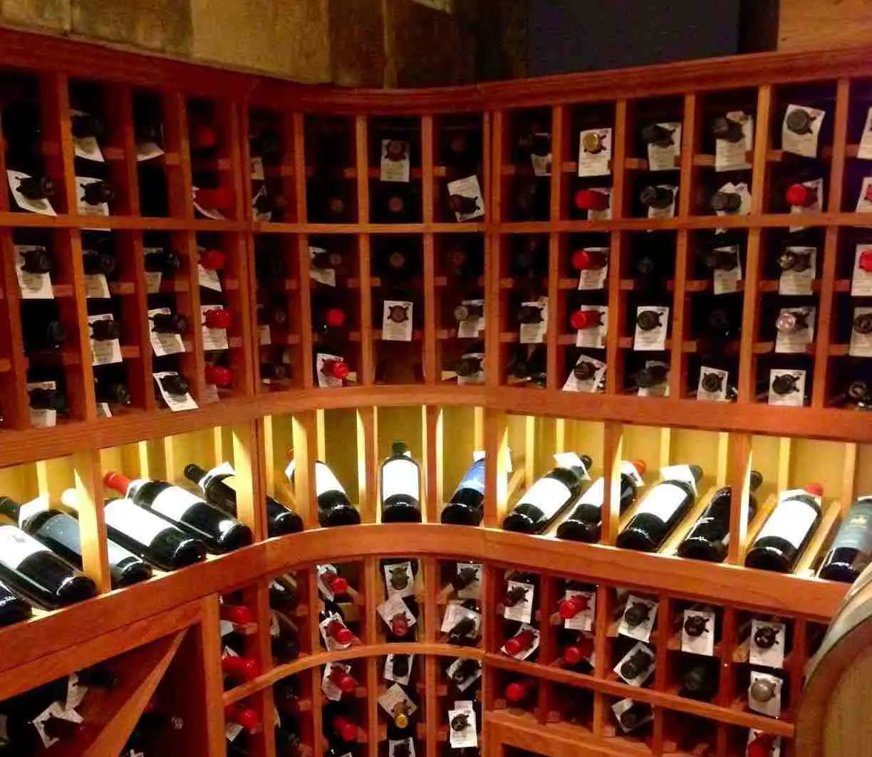 LED Puck Light and Display Row Lighting Wine Cellar Chicago