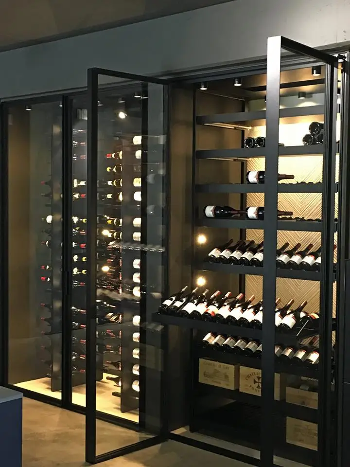 Metal Wine Racks Contempory Storage System