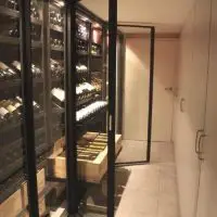 metal wine storage system Sliding Series Racks