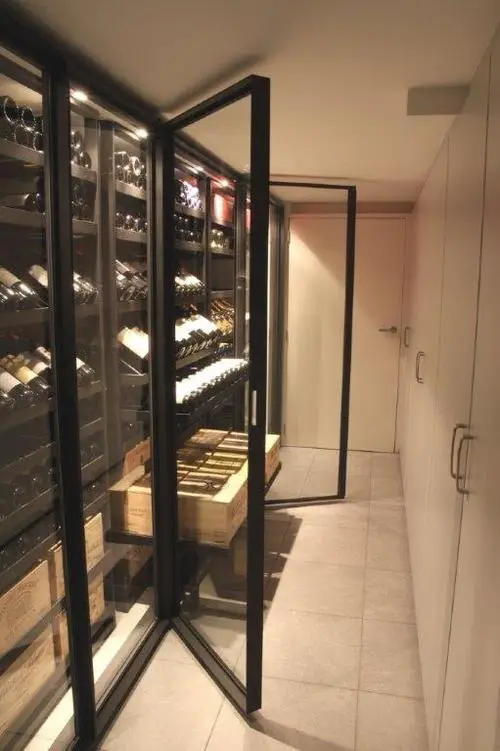 metal wine storage system Sliding Series Racks
