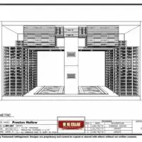 Wine Room with Wood Racks in Preston Hollow, Dallas, TX (Design Image 4 of 10)