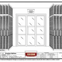 Wine Room with Wood Racks in Preston Hollow, Dallas, TX (Design image 8 of 10)