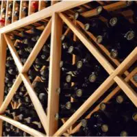 Diamond Bins Provide Excellent Storage in San Antonio Home Wine Cellar