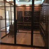 Bronze Door for Traditional Wine Cellar