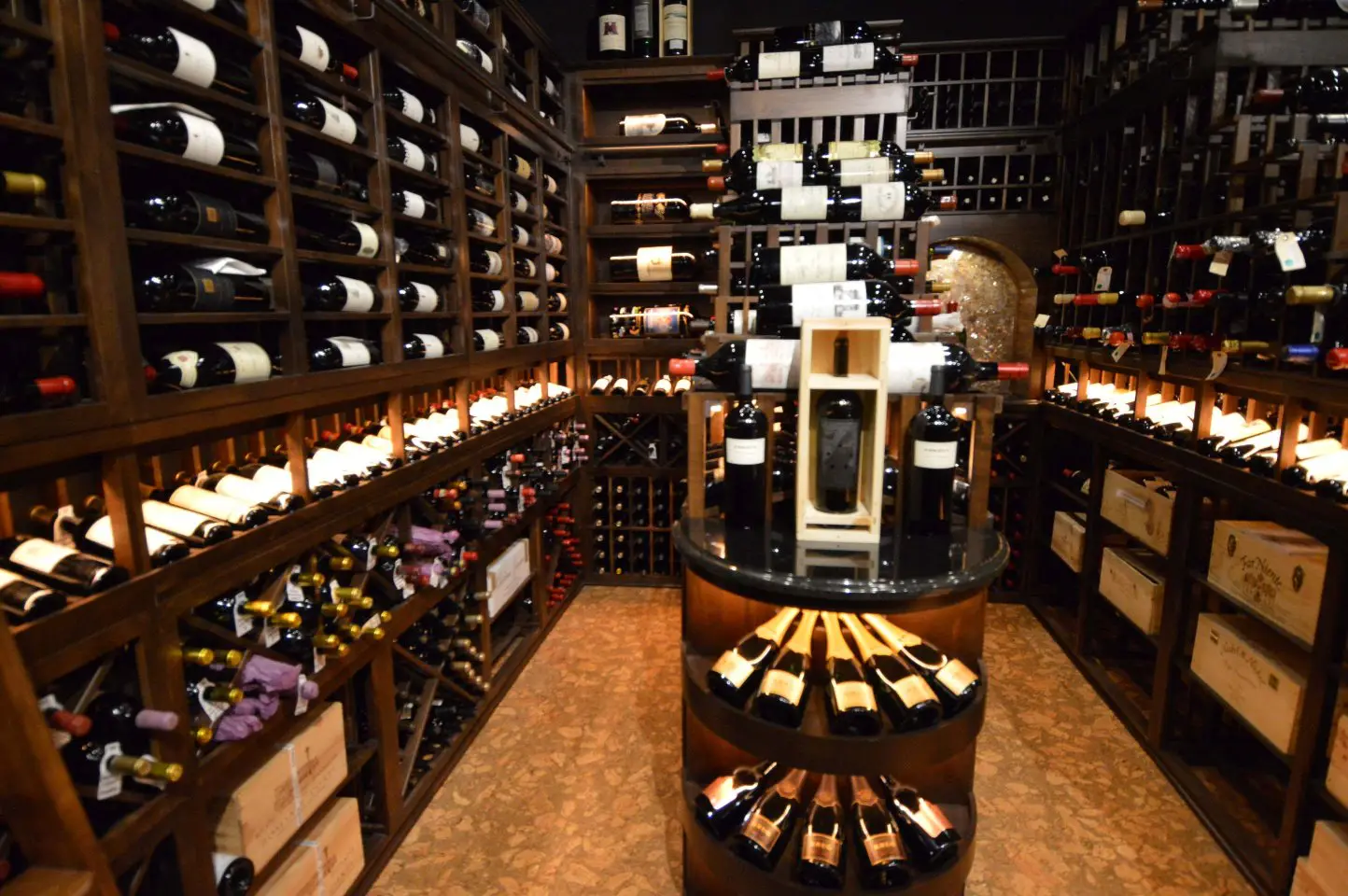 Gorgeous Custom Wine Cellar Racking Design